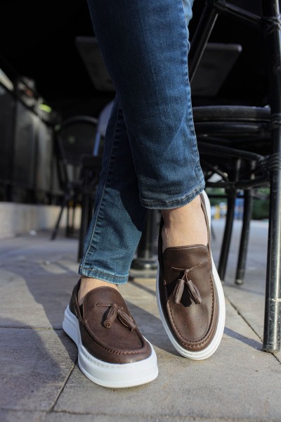 CH127 - CBT Loafer-X Erkek Ayakkabı KAHVE