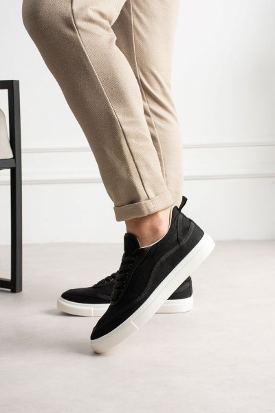 RS625 - Keten Erkek Spor Ayakkabı SIYAH/SIYAH RS625 - Keten Erkek Spor Ayakkabı SIYAH/SIYAH