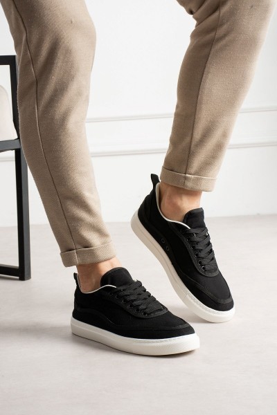 RS625 - Keten Erkek Spor Ayakkabı SIYAH/SIYAH RS625 - Keten Erkek Spor Ayakkabı SIYAH/SIYAH